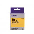 Epson LABELWORKS LK-5YBP 18mm Tape Cartridges (Pack of 4) - Black on Yellow #14964