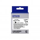 Epson LABELWORKS LK-6WBA11 11mm Heat Shrink Tube Tape Cartridges (Pack of 2) - Black on White #15008
