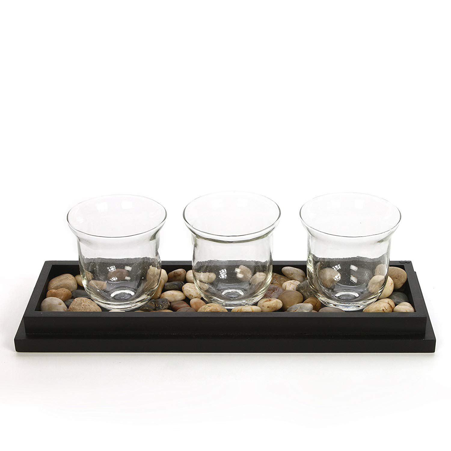 Long Decorative Candle Holder Set