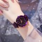 Luxury Diamond Rose Gold Women Watches Magnetic