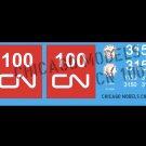 CN 100 ET44AC Decal Set
