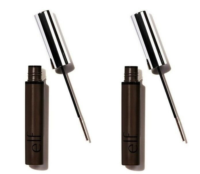 Elf e.l.f Beautifully Bare Sheer Tint Brow Gel Dark New in Box 2 Pack! Lot