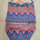 Summer Crush Children's Two Piece Multi Color Swimsuit Size 8