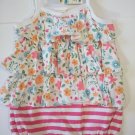 First Impression Baby Girl's Flower Sleeveless jumpsuit sunsuit - 0-3 / 3-6 Months