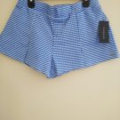 Tommy Hilfiger Girls Pleated Regatta Blue Pull-On Shorts - Size 16