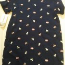 Carter Baby's Short Sleeve Button Front Bodysuit Blue - 24 Months