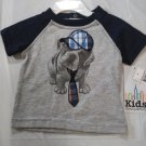Kids Headquarter Girl's Embroidered Multi Color Tee Shirt  Size - 3-6 Months