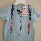 First Impression Baby's  Blue Pond Short Sleeve Tee Shirt - 6-9 Months