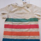 First Impression Baby's Print Short Sleeve Tee Shirts Size - 6