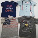 First Impression 4 Piece Set Baby's Tee Shirts 6-9 Months