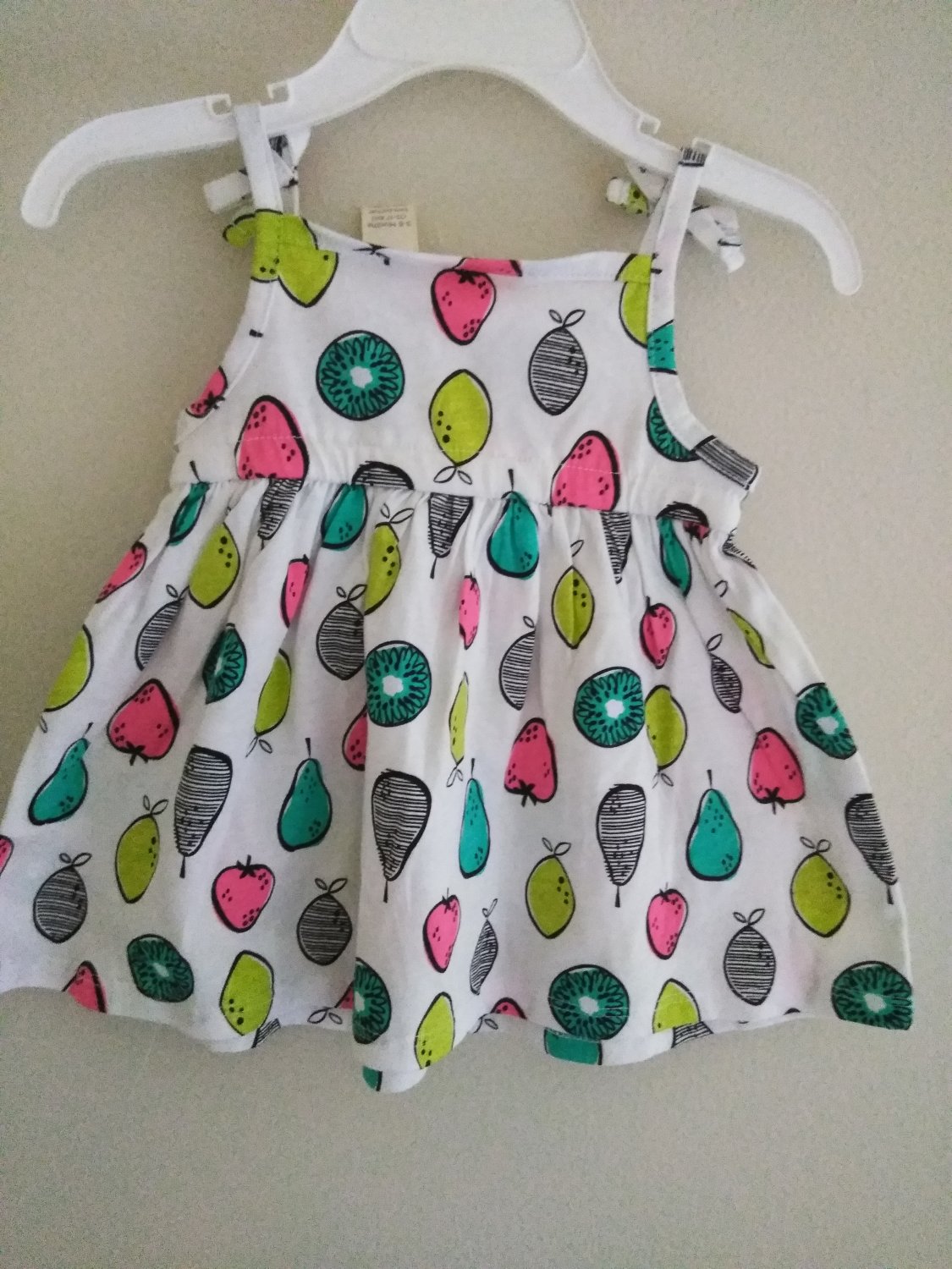 First Impression Baby Girl's Sleeveless Fruit Print Dress 03 / 36