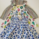 3 First Impression Baby Girl's Knit String Strap Multi Color Dress - 3-6 M