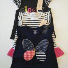 3 Pieces First Impression Baby's Embroidered Dresses - 18 Months
