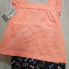 Carter Newborn Baby Girl's 2 Piece Summer Outfit - 12 Months - Pink