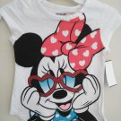 Disney Minnie Mouse Baby's White Sleeveless Tee Shirt - Size 5