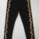 Epic Threads Baby Girl's Deep Black Embroidered Leggings - 3 T/3