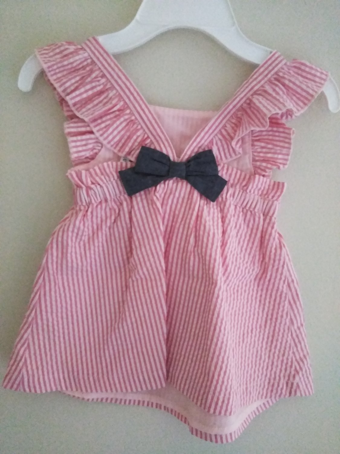 First Impression Baby Girl's Pink Denim Dress - 18 Months