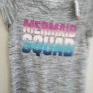 EPIC THREAD BABY GIRL'S  MERMAID SQUAD GRAY COLOR T- SHIRT- XL