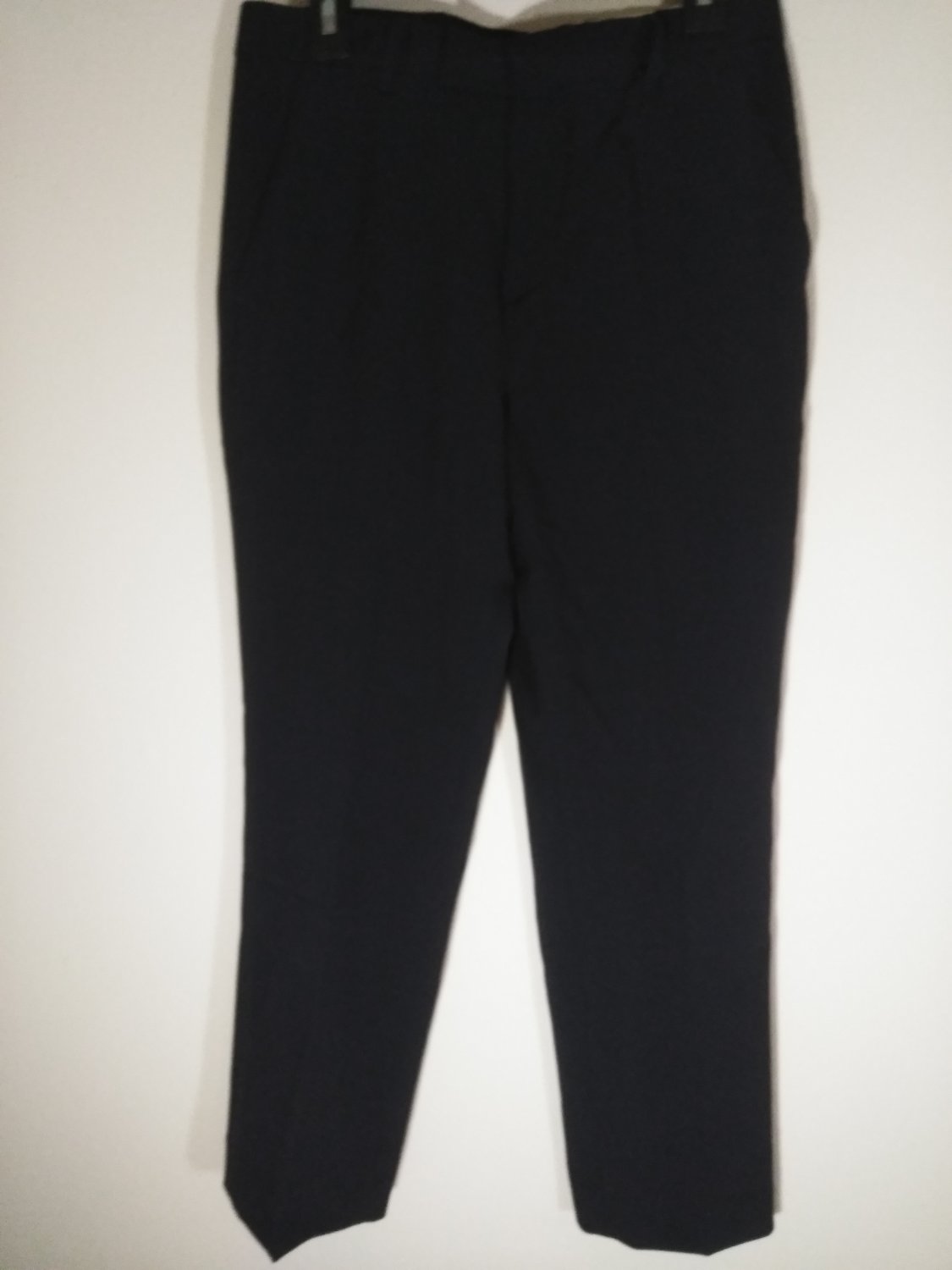 CALVIN KLEIN  BOY'S CLASSIC FIT STRAIGHT LEG DRESS PANT SIZE 10 - NAVY