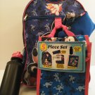 KID'S MARVEL AVENGER INFINITY WAR 16" BLACK  BACKPACK - 5 PIECE SET