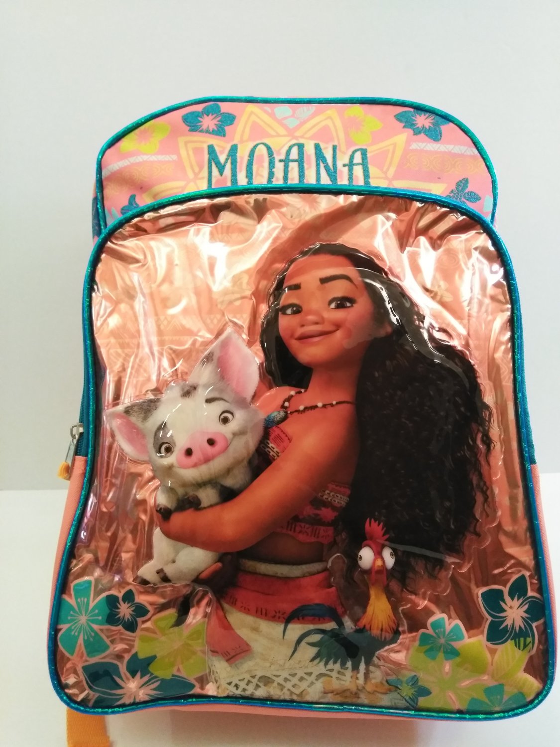 DISNEY 16" CHILDREN'S MOANA BLUE BACKPACK