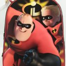 DISNEY 16"  INCREDIBLES 2 CHILDREN'S BACKPACK WITH MASK - BLACK