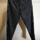 ARMANI EXCHANGE WOMEN'S BLACK STRIPED DRAWSTRING PANT SIZE 6
