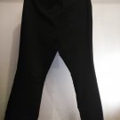 STYLE & CO WOMEN'S DEEP BLACK WIDE LEG LOUNGE PANT - SMALL