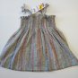 3 First Impression Baby Girl's Knit String Strap Multi Color Dress - 3-6 M