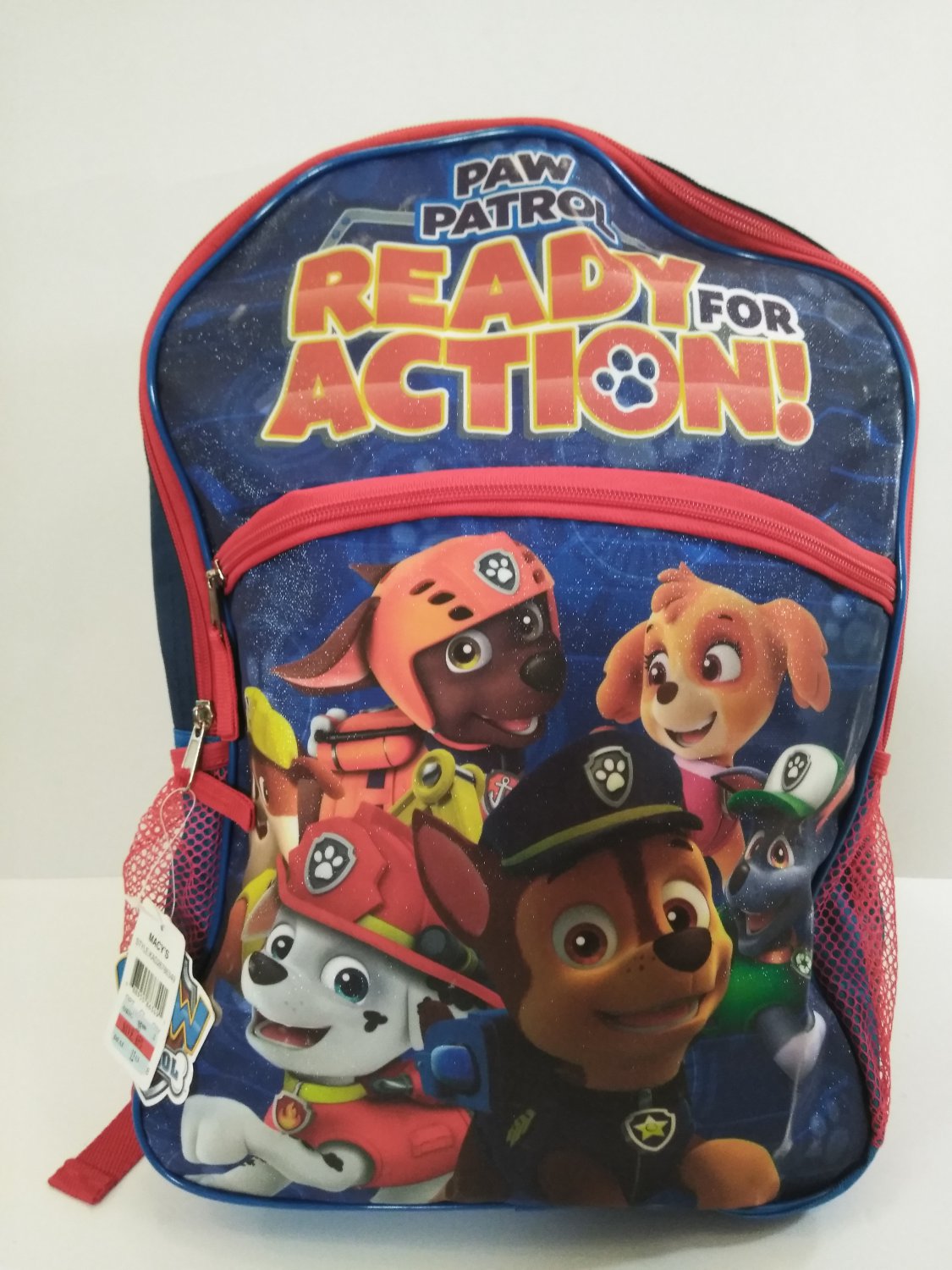 paw patrol 5 piece backpack set