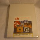 USI Opti Clear Laminating Pouches 70ct 9x11 1/2 Letter w Rounded Corners 5 mil