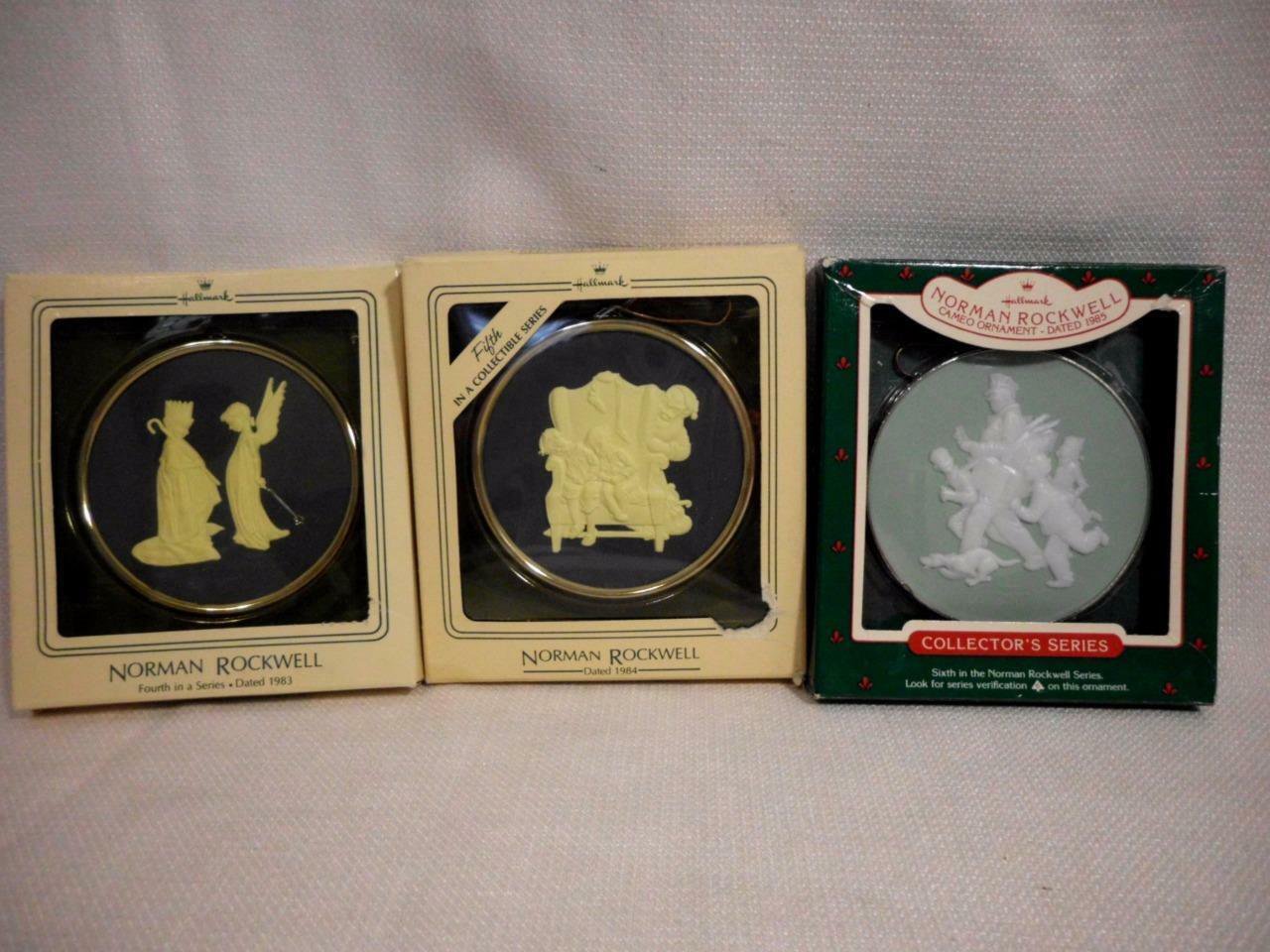 Norman rockwell christmas tree ornaments