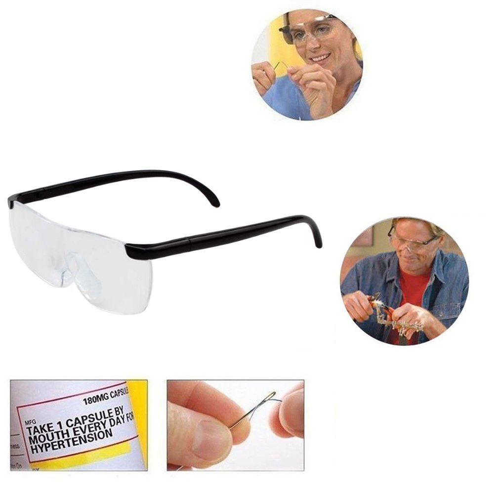 1.6X Magnifying Reading Glasses Flameless LigHtweight Eyewear Magnifier 250 Degree Vision Care Lens