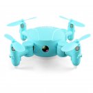 DHD D4 Mini Drone WIFI FPV With 720P Camera High Hold Mode RC Drone Blue