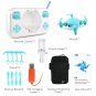 DHD D4 Mini Drone WIFI FPV With 720P Camera High Hold Mode RC Drone Blue