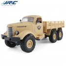 JJRC Q60 1/16 2.G 6WD Off-Road Military Trunk Crawler RC Car Dark Yellow