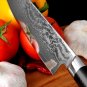 3pcs Damascus Kitchen Knife Set Japanese vg10 Damascus Steel 67 Layers