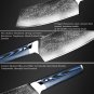 2pcs Chef Knife Damascus Steel vg10 Japanese Kitchen Knife
