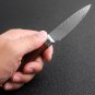 3.5"inch Kitchen Paring Knife Sharp Japanese Damascus Steel