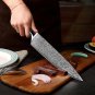 Japanese Chef Knife 4 pcs Sets Imitation Damascus Stainless Steel