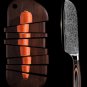 Japanese Chef Knife 4 pcs Sets Imitation Damascus Stainless Steel