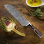 Japanese Chef Knife 4 pcs Sets Imitation Damascus Stainless Steel