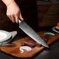 5 PCS Kitchen Knives Sets Japanese Damascus Steel Pattern Chef Knife