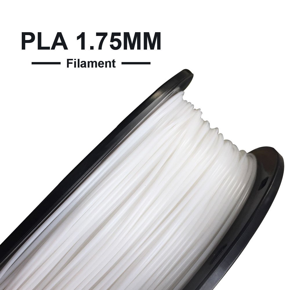 Tronxy 3D Printing Materials PLA/WOOD Filament 1.75mm Soft TPU Whte