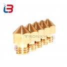 5pcs Tronxy 3D printer copper Nozzle with 3D PRINTER Extruder nozzle size 0.5mm