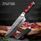 7.5 In Damascus Chef Knife Handmade Forged 67 Layer Damascus Steel Blade Kitchen