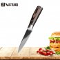 5PCS Kitchen Knife Set Japanese Santoku Stainless Steel Kitchen Knives
