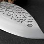 Handmade Forged Clad Steel Kitchen Knife 845 g