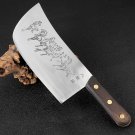 Handmade Forged Chef Knife Chinese Eight horses Cleaver Kitchen Knife