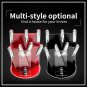 Knife Holder 360 Degree Free Rotation Kitchen Knife Block Universal Red
